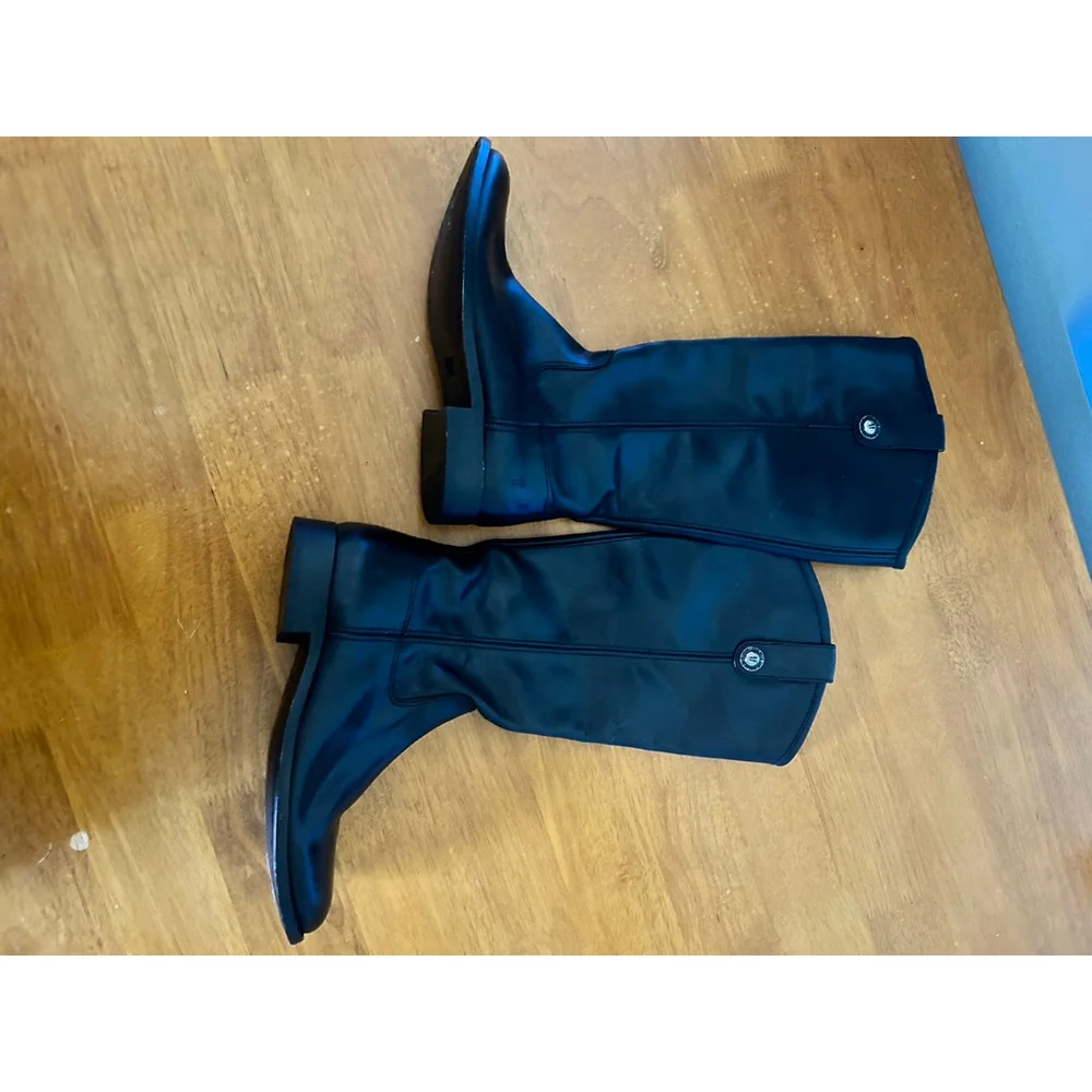 FRYE Melissa Button Leather Boots SZ 6 - Picture 9 of 11